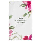 ブライダルシャワーサンキューホステス抱き枕 スモールペーパーバッグ (裏面)