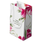 ブライダルシャワーサンキューホステス抱き枕 スモールペーパーバッグ (裏面アングル)