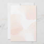 ブライダルシャワーサンフラワーズビー 招待状 (裏面)