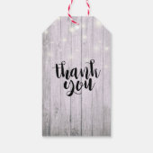 ブライダルシャワーシャンパングラスウッドストリングライト ギフトタグ (裏面)