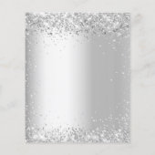 ブライダルシャワーシルバーグリッター予算 チラシ (裏面)
