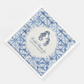 ブライダルシャワーシーホースビーチシボリインディゴ海 (コーナー)