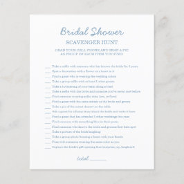 ブライダルシャワースカベンジャー狩りブルーゲーム