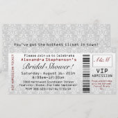 ブライダルシャワーチケット招待状 招待状 (正面/裏面)