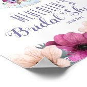 ブライダルシャワーティーウェルカム ポスター (角)