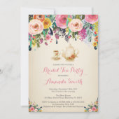 ブライダルシャワーティーパーティの招待状 招待状 (正面)