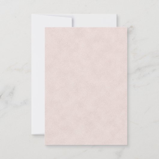 ブライダルシャワーティーパーティーサンキューカード 招待状 (裏面)