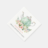 ブライダルシャワーティーパーティーナプキンス スタンダードカクテルナプキン (角)