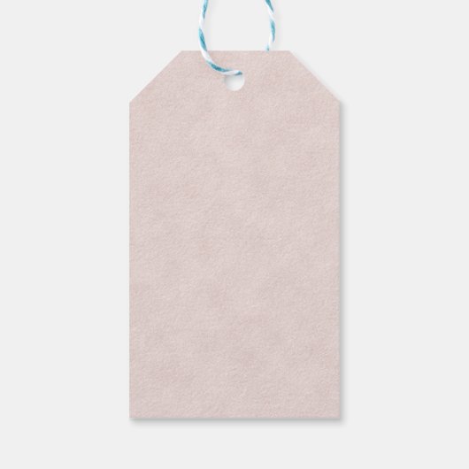 ブライダルシャワーティーパーティーフェイバーラベル ギフトタグ (裏面)