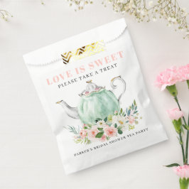 ブライダルシャワーティーパーティーラブズスウィートフェイバーバッグ フェイバーバッグ