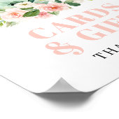 ブライダルシャワーティーパーティー カード＆ギフト サイン (角)