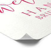 ブライダルシャワーティーパーティー ポスター (角)