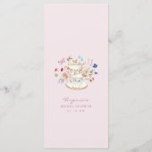 ブライダルシャワーティーメニュー メニュー (裏面)