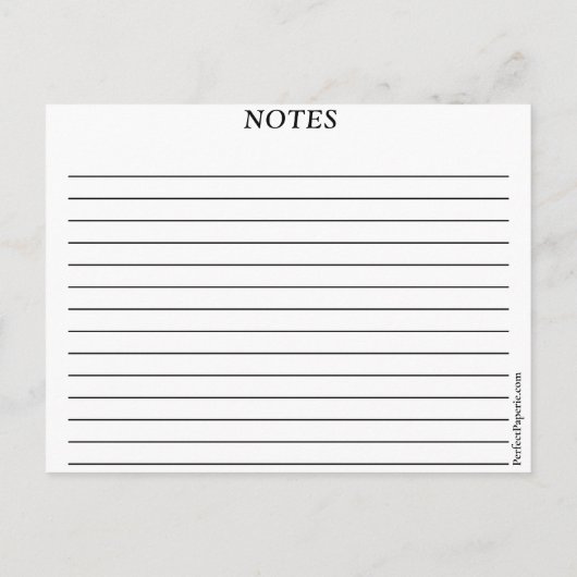 ブライダルシャワーデザートレシピカード インビテーションポストカード (裏面)