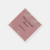 ブライダルシャワーナフキン スタンダードカクテルナプキン (角)