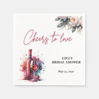 ブライダルシャワーナフキン スタンダードカクテルナプキン