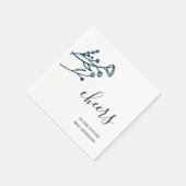 ブライダルシャワーナプキン スタンダードカクテルナプキン (角)