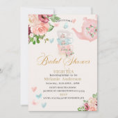 ブライダルシャワーハイティー招待状 招待状 (正面)