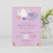 ブライダルシャワーハットバチェロレッテティーパーティー招待状 招待状 (スタンド正面)