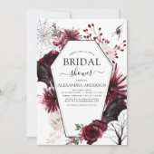 ブライダルシャワーハロウィーン秋秋招待状 招待状 (正面)