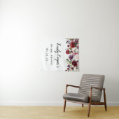 ブライダルシャワーバナーファブリックサインタペストリ タペストリー (インサイチュ(横))