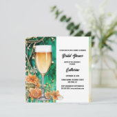 ブライダルシャワーバブルオレンジバラトレンディーグリーン シーズンカード (スタンド正面)