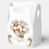 ブライダルシャワーパステルサンドビーチ フェイバーボックス (オープン)