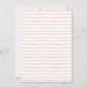 ブライダルシャワーパンケーキのアイスクリームベリー 招待状 (裏面)