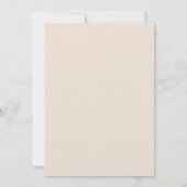 ブライダルシャワーパンパスグラスバラボホラグジュアリー 招待状 (裏面)