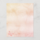 ブライダルシャワーパンパスグラス赤面バタフライバジェット チラシ (裏面)