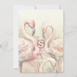 ブライダルシャワーパーティーイベント 招待状