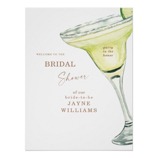 ブライダルシャワーパーティーインハウスマルガリータ ポスター (正面)