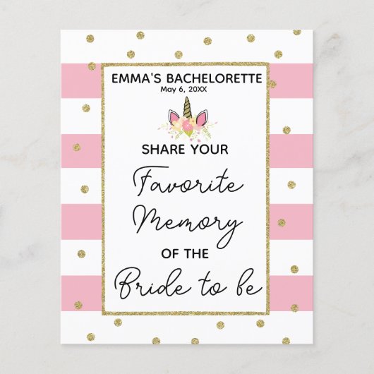 ブライダルシャワーパーティーゲーお気に入りのムメモリ結婚ー (正面)