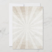 ブライダルシャワーパーティーシュガースカルクリーム招待状 招待状 (裏面)