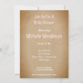 ブライダルシャワーパーティーバチェロレッテ... 招待状 (裏面)