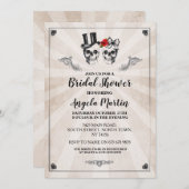 ブライダルシャワーパーティーバラスカルハロウィーン招待状 招待状 (正面/裏面)