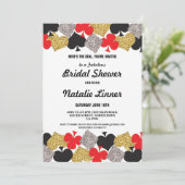 ブライダルシャワーパーティーラスベガスカジノロイヤル招待状 招待状 (スタンド正面)