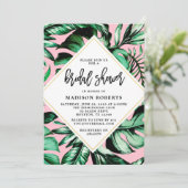 ブライダルシャワーパー葉ム 招待状 (スタンド正面)