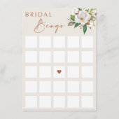 ブライダルシャワービンゴアクティビティゲームカードL201 エンクロージャーカード (正面)