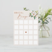 ブライダルシャワービンゴアクティビティゲームカードL201 エンクロージャーカード (スタンド正面)