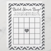 ブライダルシャワービンゴゲーム (正面/裏面)