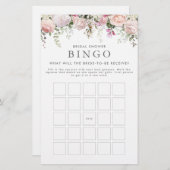 ブライダルシャワービンゴゲーム (正面/裏面)