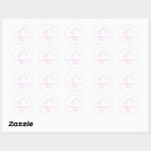 ブライダルシャワービンゴスタンプ ラウンドシール (シート)