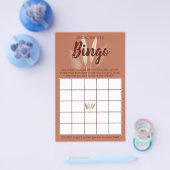 ブライダルシャワービンゴパンパスグラスゲームカード チラシ (シングル)