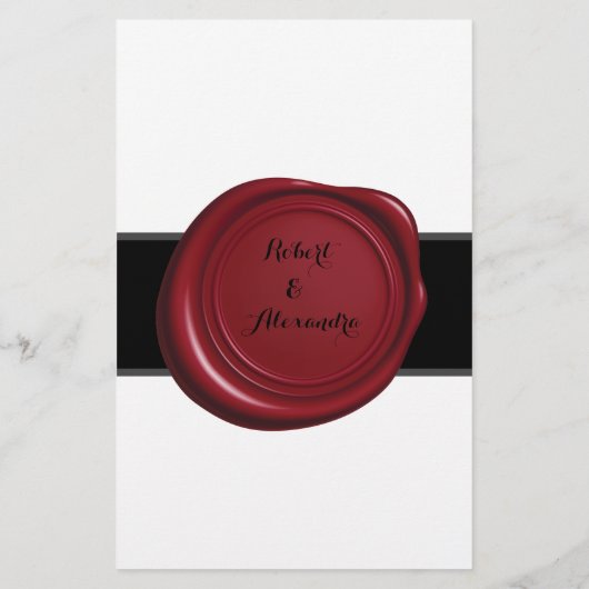 ブライダルシャワービンゴ |ペンとインクウェルのゲームカード チラシ (裏面)