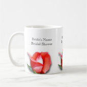 ブライダルシャワービーフコーヒーマグテンプレート コーヒーマグカップ (左)