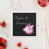 ブライダルシャワーピンクドッグウッドナプキンズ スタンダードカクテルナプキン (インサイチュ)