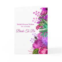 ブライダルシャワーピンクフローラ紫色の水色