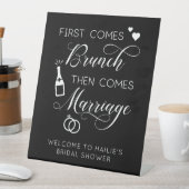 ブライダルシャワーファースト来ブランチ 台座サイン (インサイチュ)