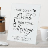 ブライダルシャワーファースト来ブランチ 台座サイン (インサイチュ)
